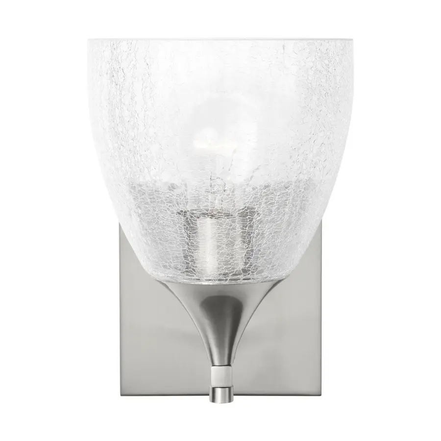 Toffino One Light Wall Sconce in Brushed Nickel