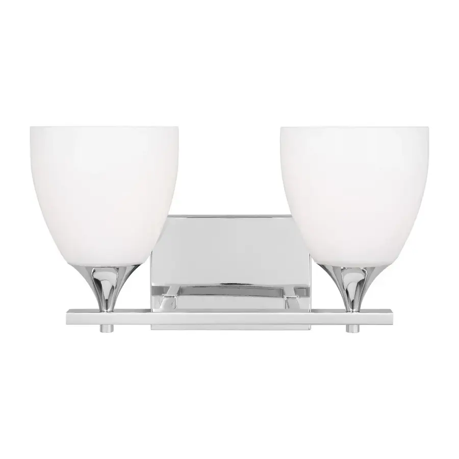 Toffino Two Light Bath Sconce in Chrome