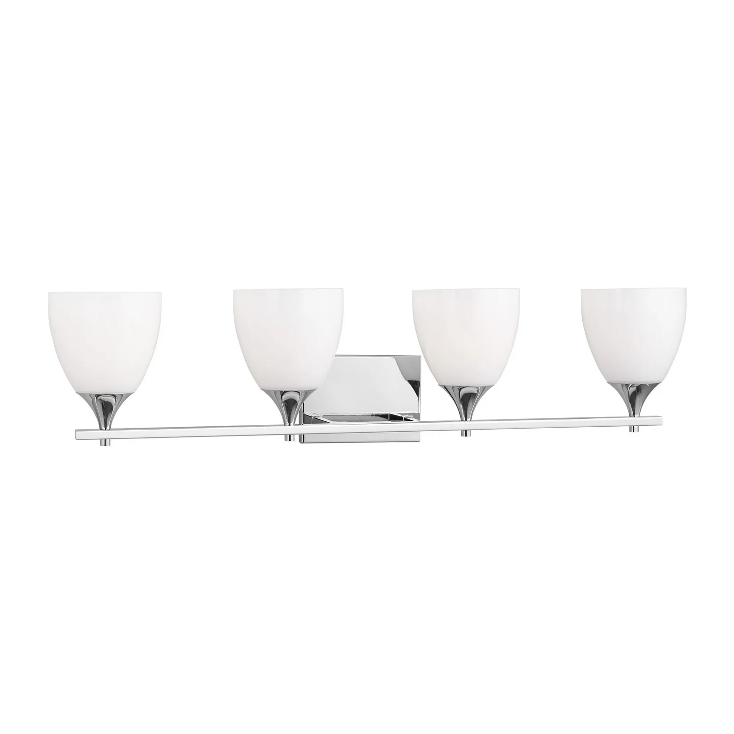Toffino Four Light Bath Sconce in Chrome