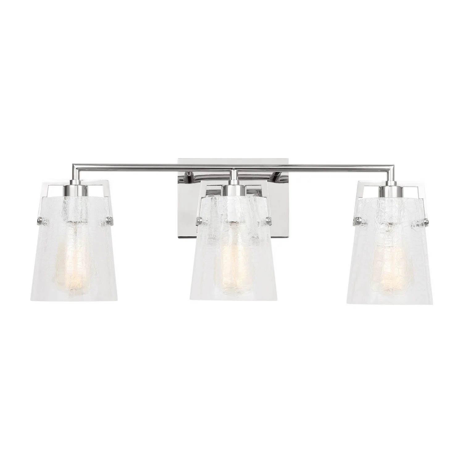 Crofton Three Light Vanity in Chrome