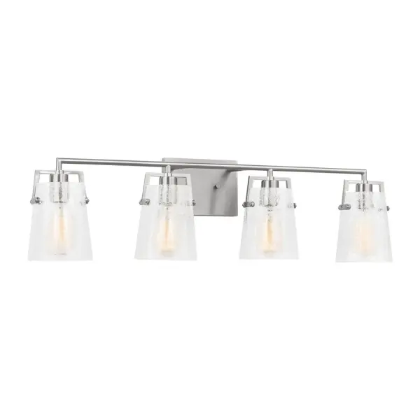 Crofton 4-Light Vanity in Brushed Nickel