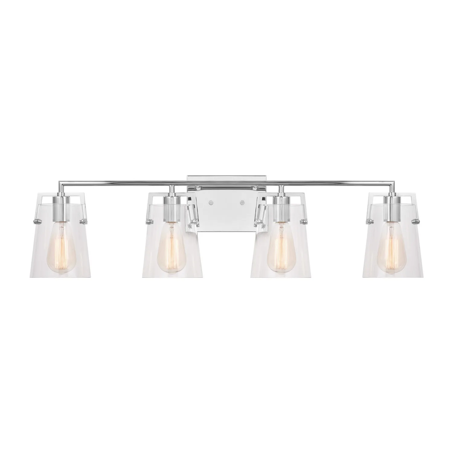 Crofton Four Light Bath Sconce in Chrome