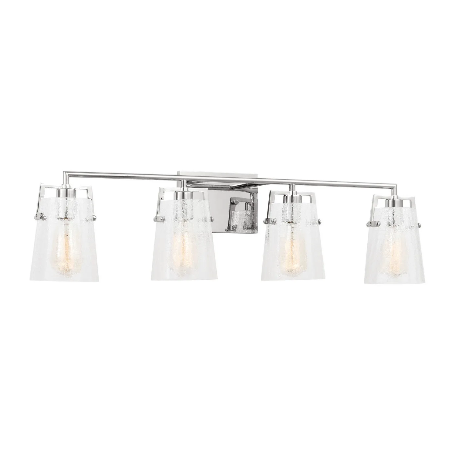 Crofton Four Light Vanity in Chrome