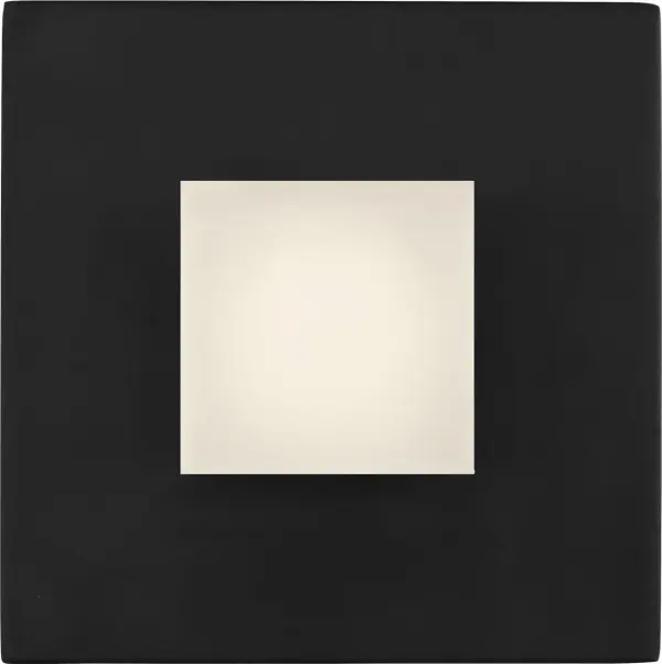 The Brander Small Sconce delivers sophisticated, functional lighting with its frosted acrylic shade and clean square silhouette. Damp-rated for bathroom use, this fixture combines modern aesthetics with practical versatility.