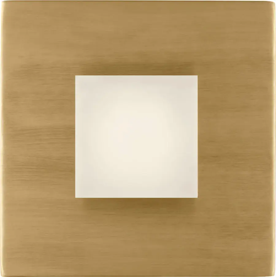 Brander Small Sconce in Satin Brass - Image 1