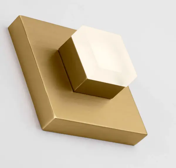 Brander Small Sconce in Satin Brass - Image 4
