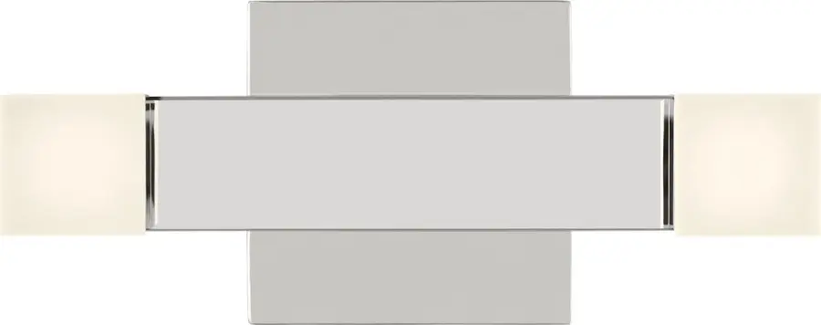 Brander Medium Vanity Light in Chrome - Image 1