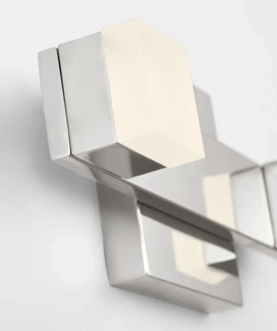 Brander Medium Vanity Light in Chrome - Image 4