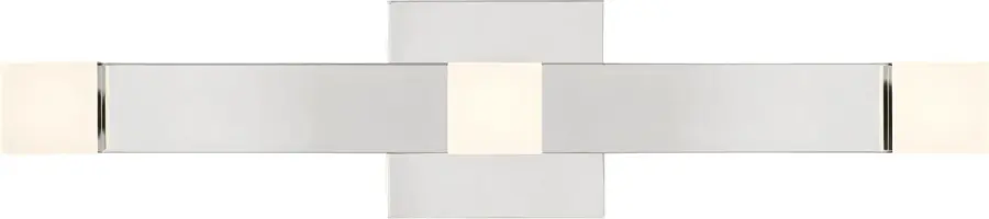 Brander Large Vanity Light in Chrome - Image 1