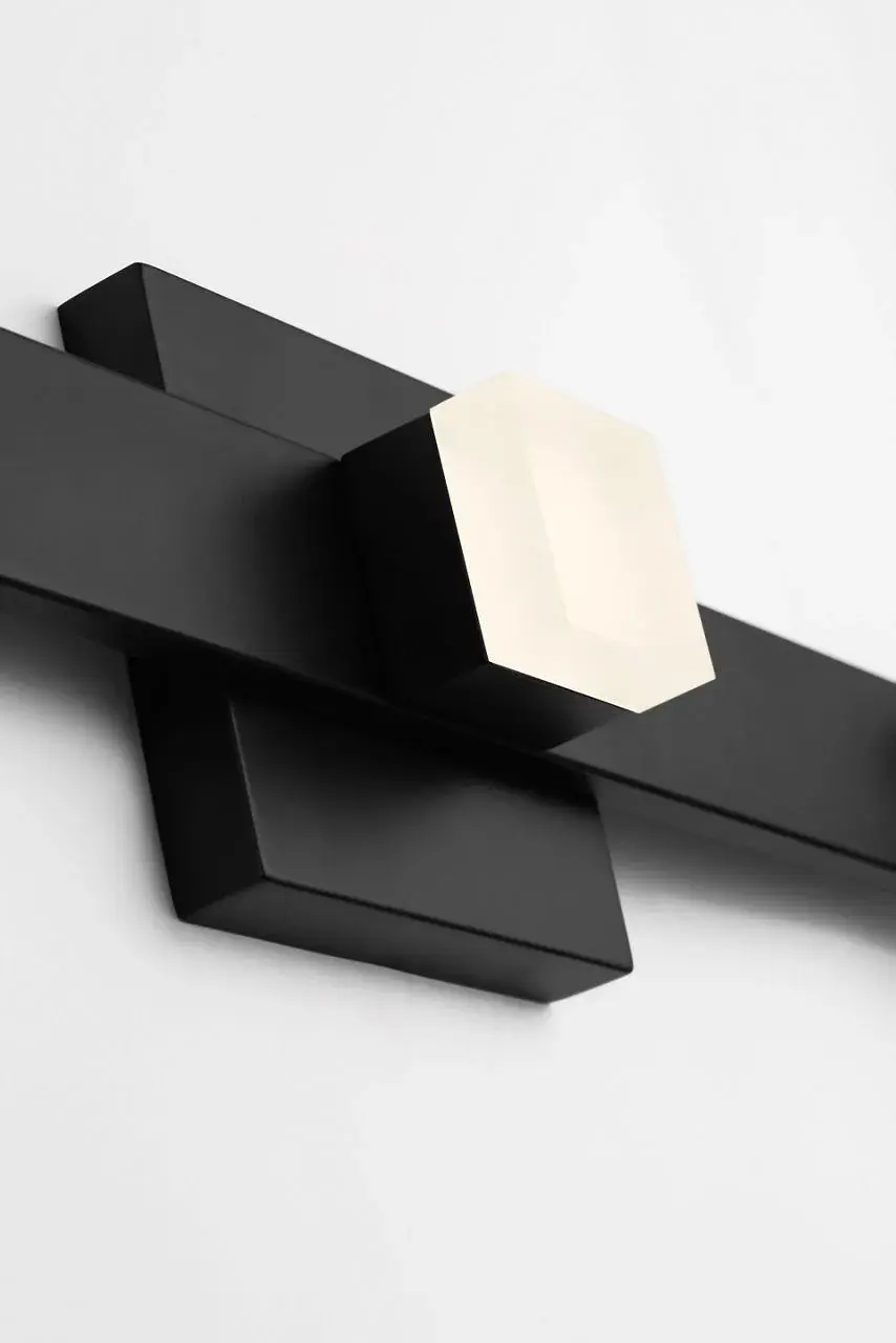 Brander Large Vanity Light in Midnight Black - Image 3