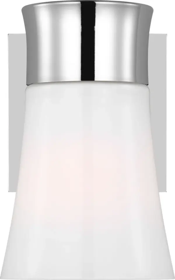 Roy Small Vanity Light in Chrome - Image 1