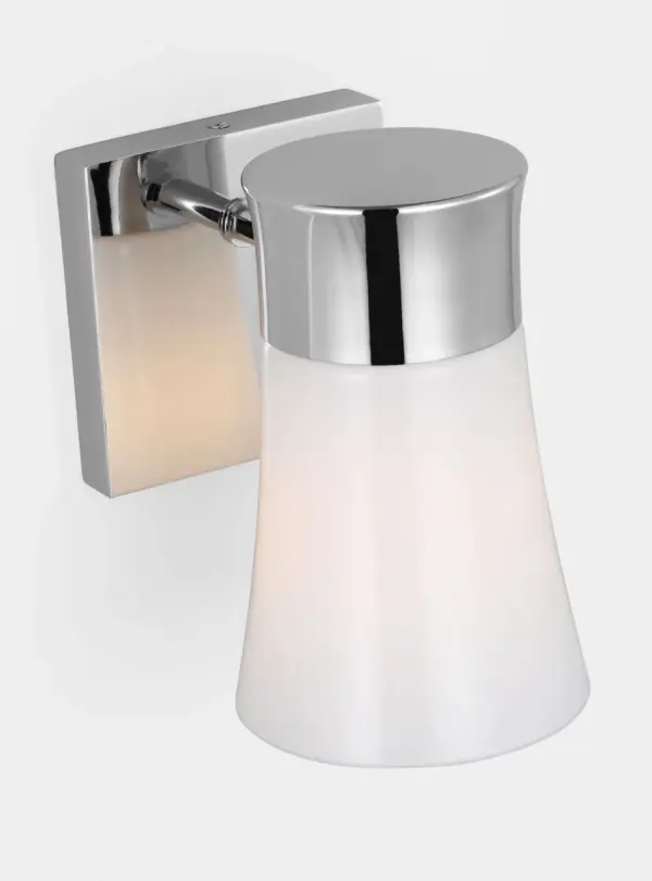 Roy Small Vanity Light in Chrome - Image 4