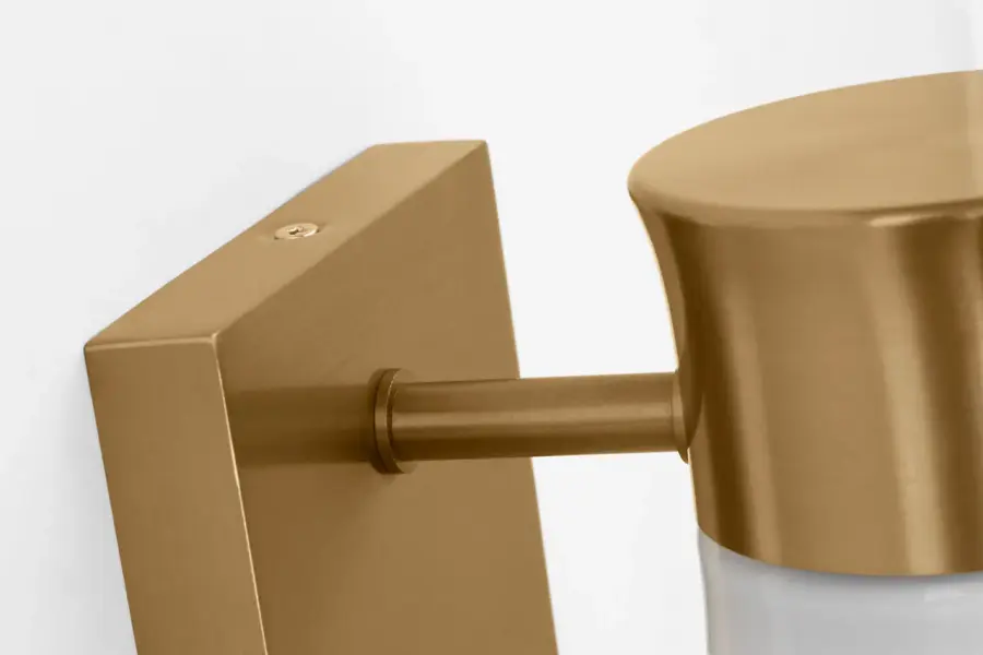 Roy Small Vanity Light in Satin Brass - Image 4
