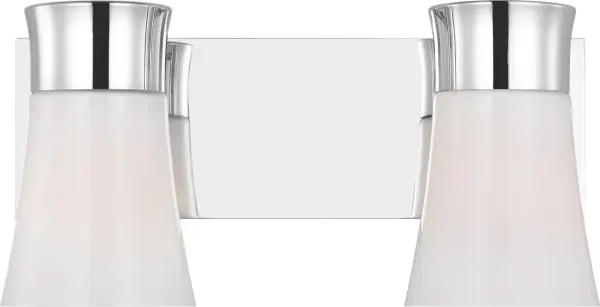Roy Medium Vanity Light in Chrome - Image 1
