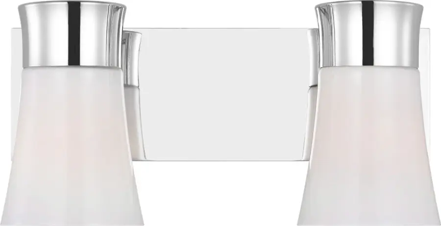 Roy Medium Vanity Light in Chrome - Image 1