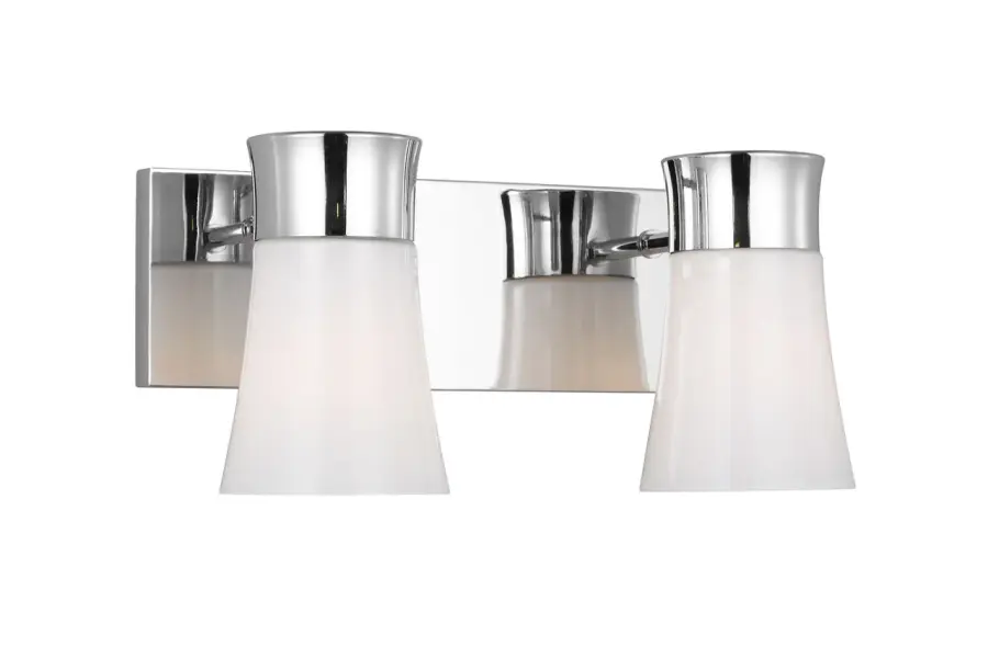 Roy Medium Vanity Light in Chrome - Image 3