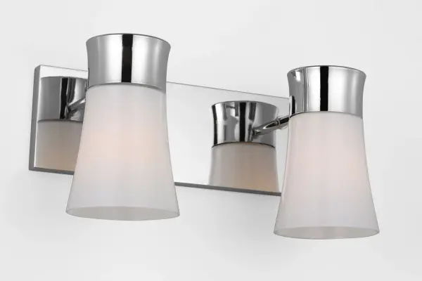 Roy Medium Vanity Light in Chrome - Image 4