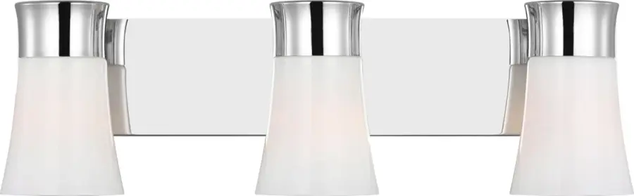 Roy Large Vanity Light in Chrome - Image 1