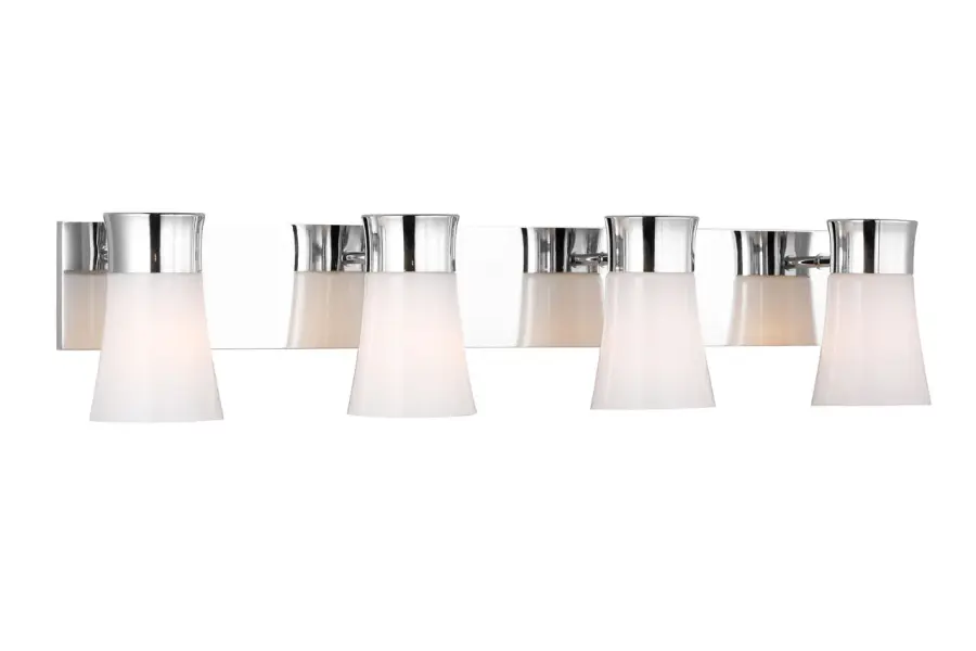 Roy 4-Light Extra Large Vanity in Chrome - Image 2