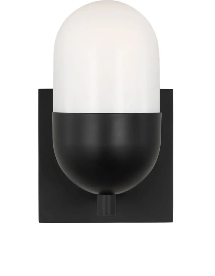 Foster Small Vanity Sconce in Midnight Black - Image 1