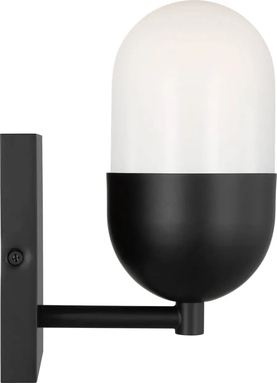 Foster Small Vanity Sconce in Midnight Black - Image 2