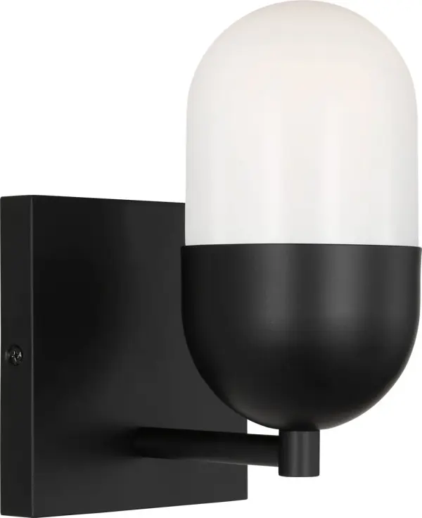 Foster Small Vanity Sconce in Midnight Black - Image 3