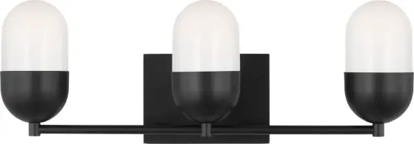 Foster Large Vanity Light in Midnight Black - Image 2