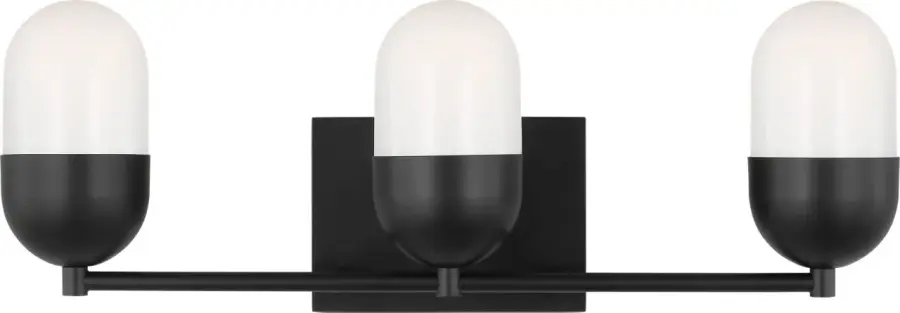 Foster Large Vanity Light in Midnight Black - Image 2