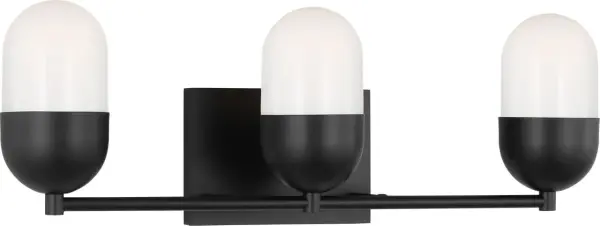 Foster Large Vanity Light in Midnight Black - Image 3