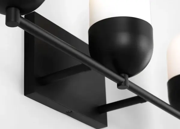 Foster Large Vanity Light in Midnight Black - Image 4