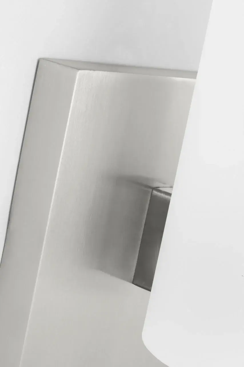 Rhode Small Vanity Sconce in Brushed Steel - Image 3