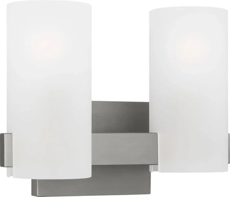 Rhode Medium Vanity Light in Brushed Steel - Image 2