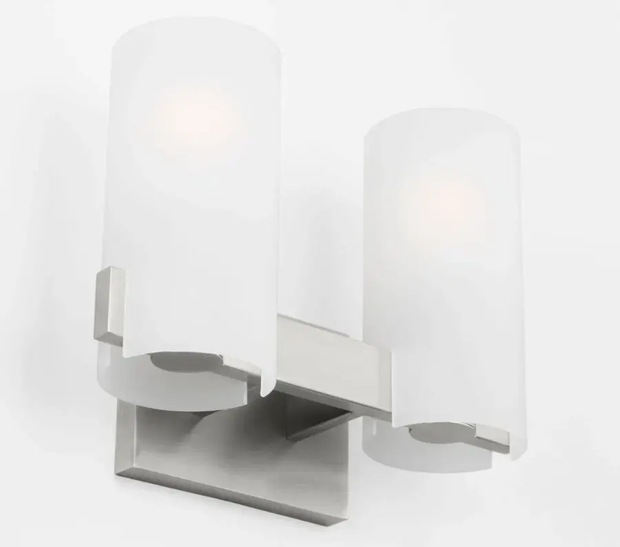 Rhode Medium Vanity Light in Brushed Steel - Image 4