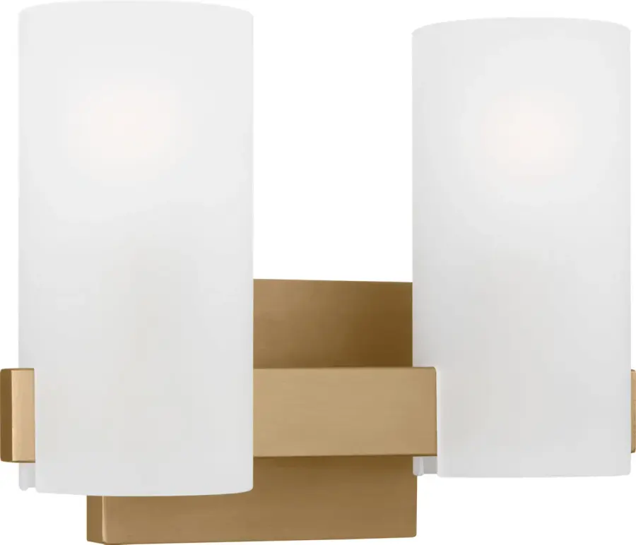 Rhode Medium Vanity Light in Satin Brass - Image 2