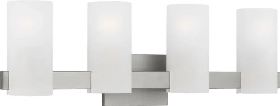 Rhode Extra Large Vanity Light in Brushed Steel - Image 2