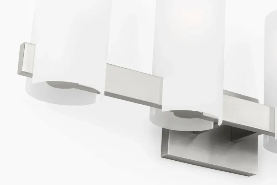 Rhode Extra Large Vanity Light in Brushed Steel - Image 3