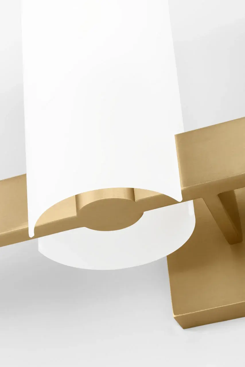 Rhode Extra Large Vanity Light in Satin Brass - Image 3
