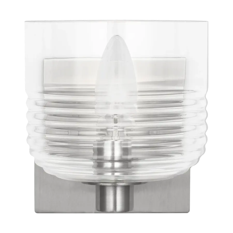 Lochdale Small Sconce in Brushed Nickel - Image 1