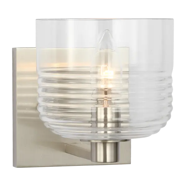 Lochdale Small Sconce in Brushed Nickel - Image 3