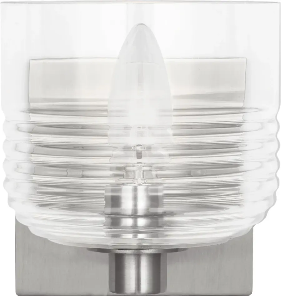Lochdale Small Sconce in Brushed Nickel - Image 6