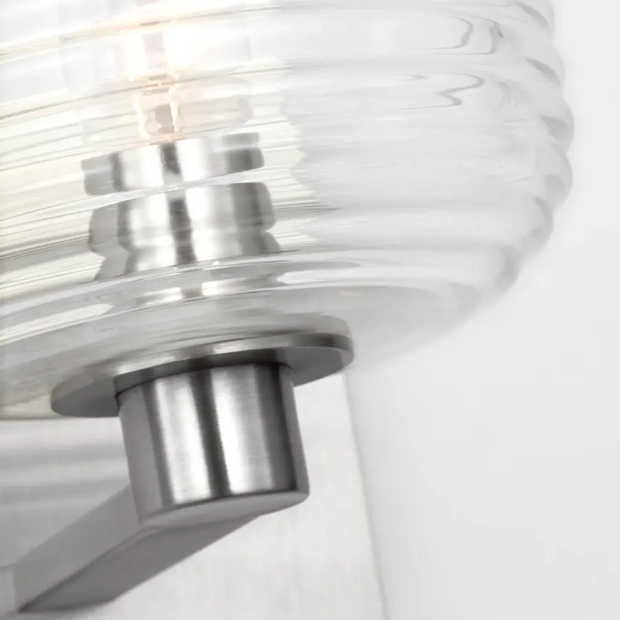 Lochdale Small Sconce in Brushed Nickel - Image 9