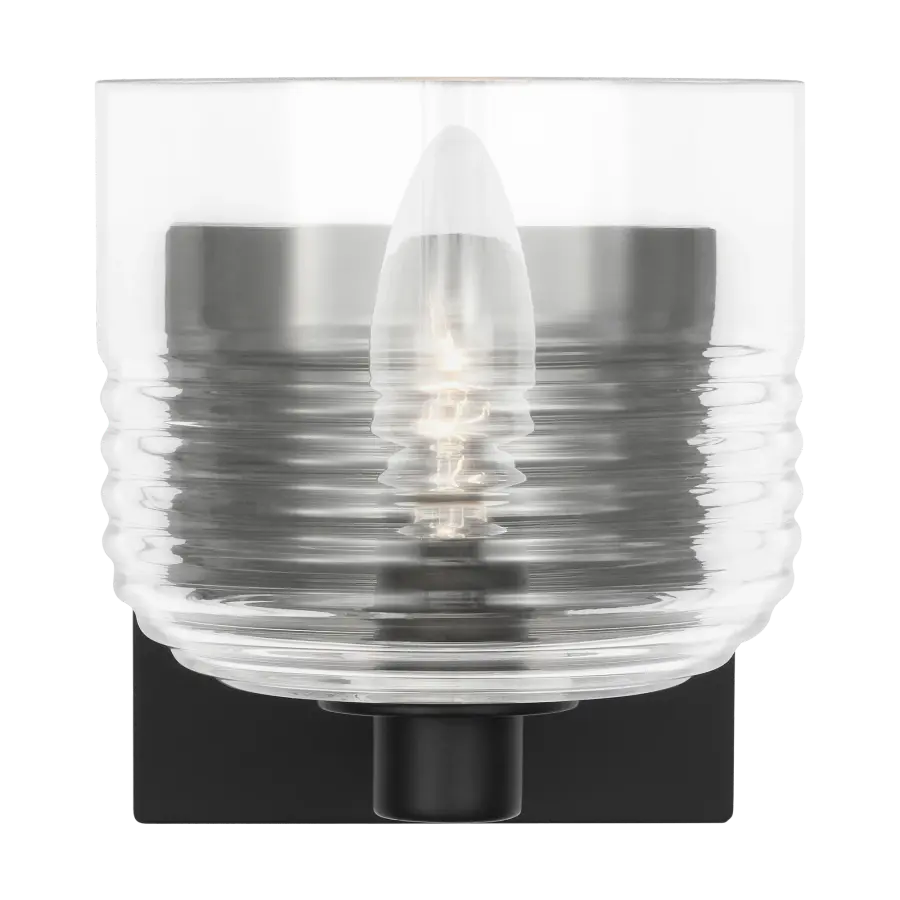 Lochdale Small Sconce in Midnight Black - Image 1