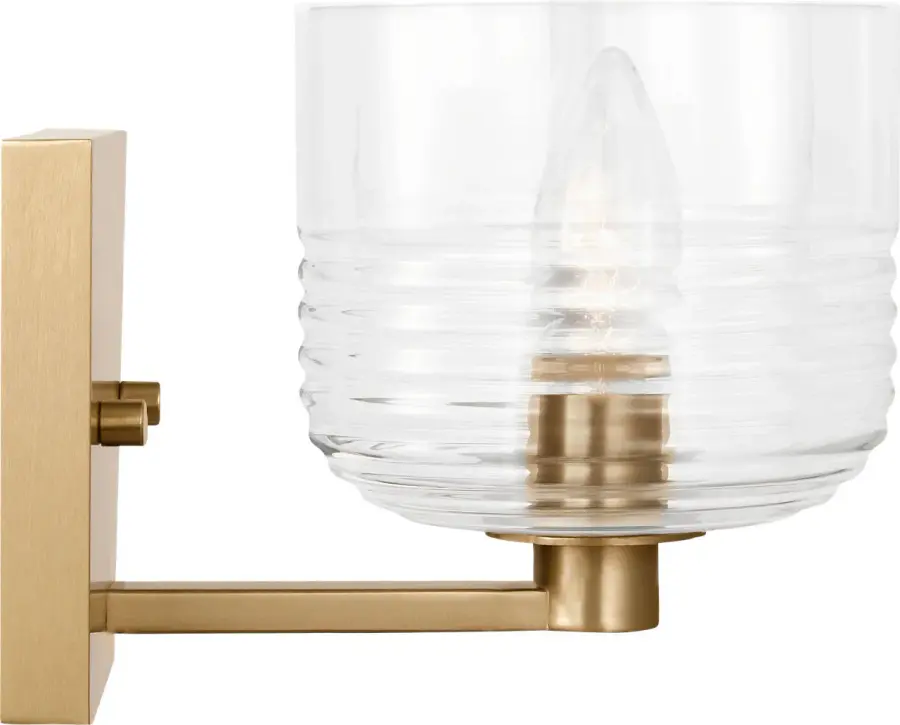 Lochdale Small Sconce in Satin Brass - Image 2