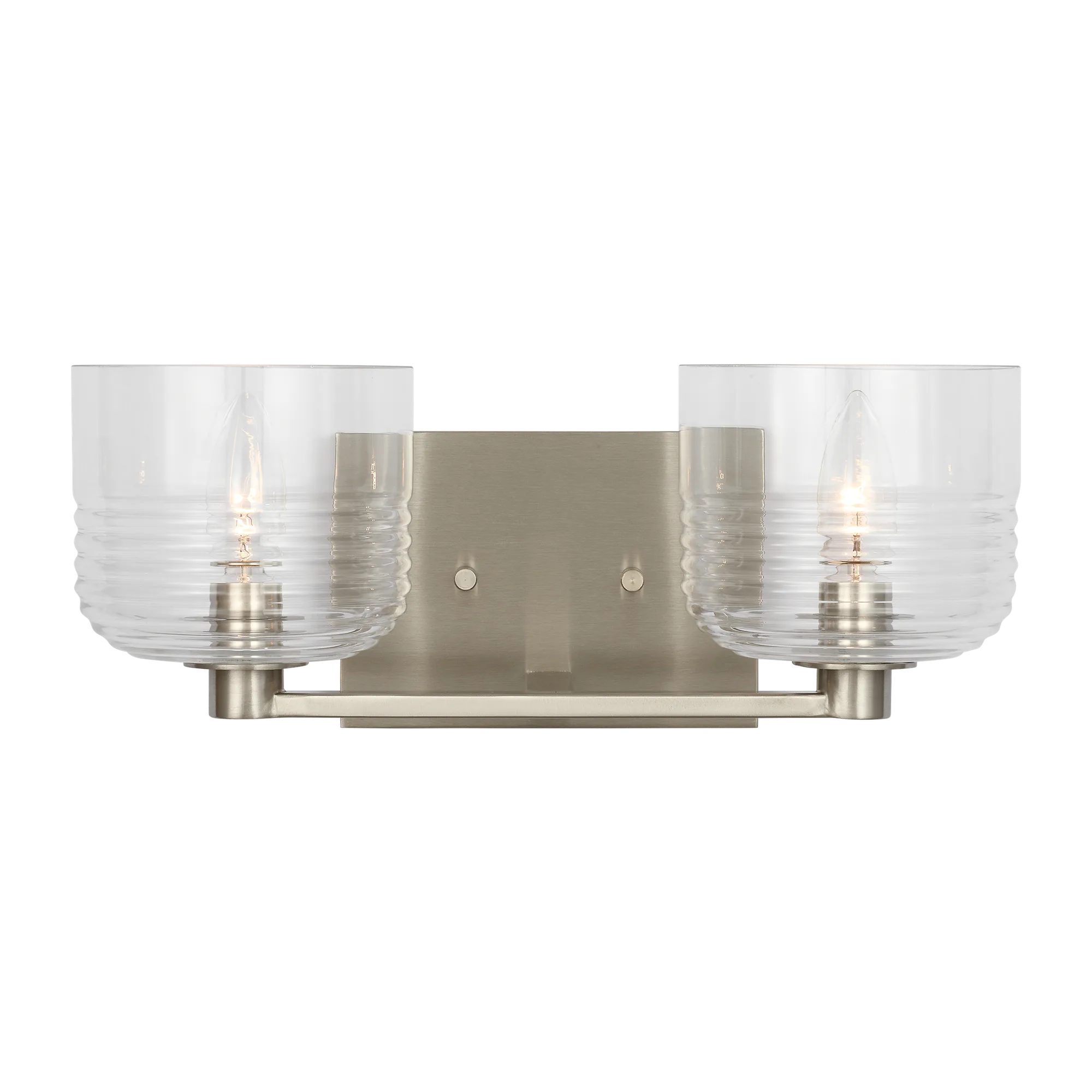 Lochdale Medium Vanity Sconce in Brushed Nickel