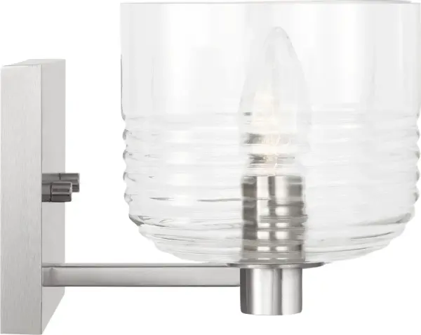 Lochdale Medium Vanity Sconce in Brushed Nickel - Image 6