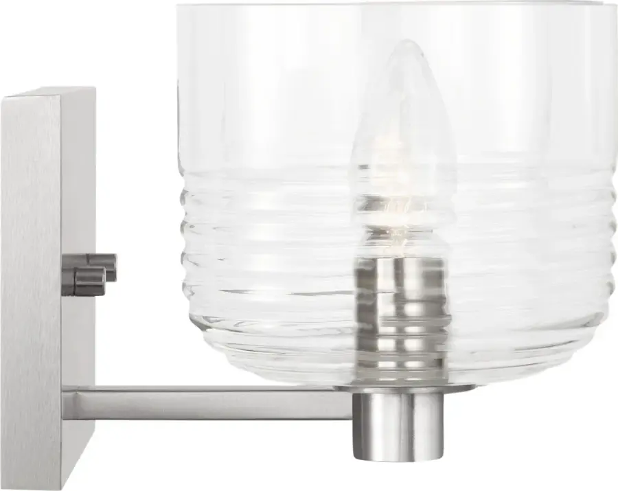 Lochdale Medium Vanity Sconce in Brushed Nickel - Image 6
