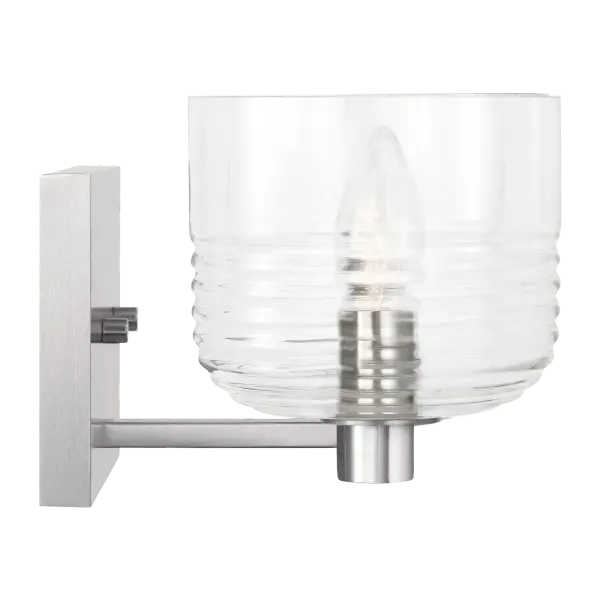 Lochdale Medium Vanity Sconce in Brushed Nickel - Image 7