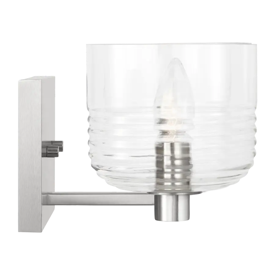 Lochdale Medium Vanity Sconce in Brushed Nickel - Image 7