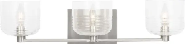Lochdale Large Vanity Sconce in Brushed Nickel - Image 2