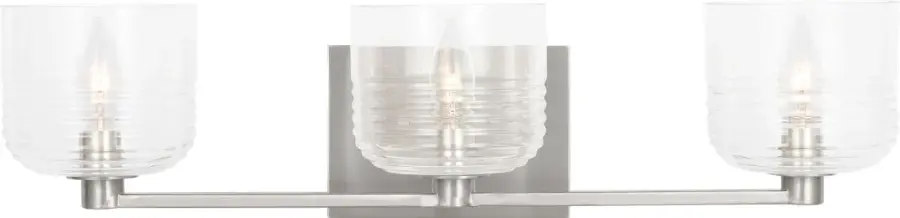 Lochdale Large Vanity Sconce in Brushed Nickel - Image 2